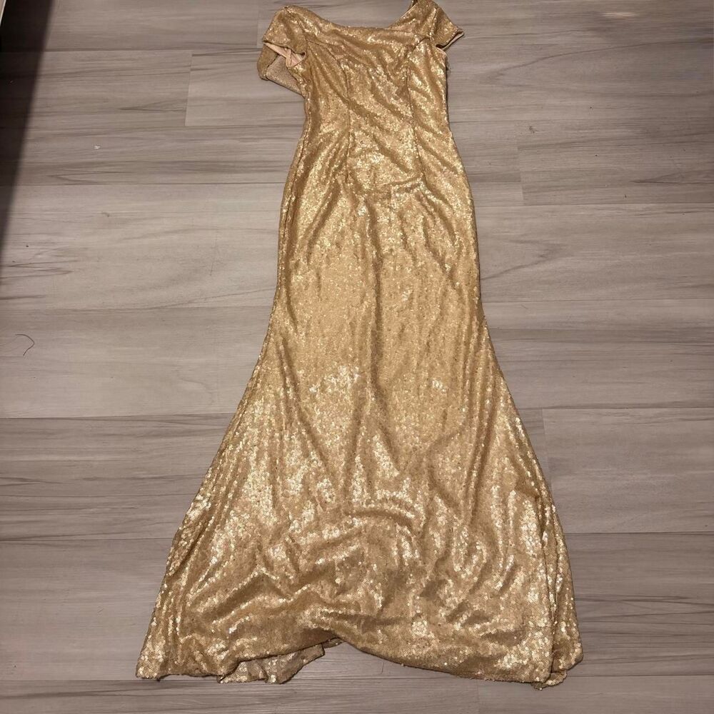 Unbranded Women's Gold Dress